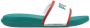 Puma Popcat 20 Jr. badslippers groen wit rood Rubber Logo 34.5 - Thumbnail 7