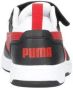 Puma Rebound v6 Low sneakers wit rood zwart Imitatieleer 28 - Thumbnail 12