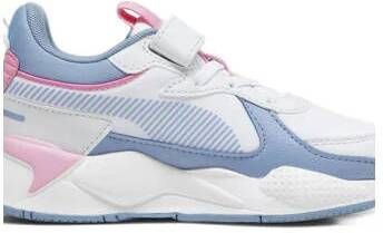 Puma RS-X Dreamy sneakers wit lichtblauw roze Jongens Meisjes Mesh Meerkleurig 28