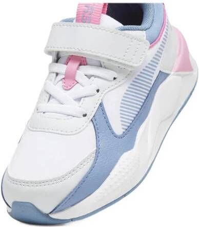 Puma RS-X Dreamy sneakers wit lichtblauw roze Jongens Meisjes Mesh Meerkleurig 28