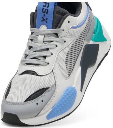 Puma RS-X sneakers grijs blauw petrol Jongens Meisjes Mesh 35.5