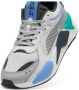 Puma RS-X sneakers grijs blauw petrol Mesh 35.5 - Thumbnail 6