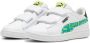 Puma Smash 3.0 L Masked Hero V sneakers wit groen geel Leer 28 - Thumbnail 4