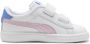 Puma Smash 3.0 L V leren sneakers wit lichtroze blauw Jongens Meisjes Leer 20 - Thumbnail 3