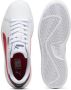 Puma Smash 3.0 sneakers wit rood donkerblauw Imitatieleer 35.5 - Thumbnail 4
