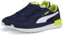 Puma Stijlvolle blauwe sneaker met gele en witte accenten Blauw Dames - Thumbnail 14