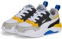 Puma X-Ray 2 Square AC PS sneakers lichtgrijs wit blauw geel - Thumbnail 27