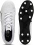 Puma Vitoria Jr. voetbalschoenen wit zwart Imitatieleer 29 - Thumbnail 4