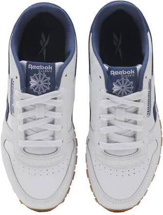 Reebok Classics Classic Leather sneakers wit donkerblauw Jongens Meisjes Leer 36.5