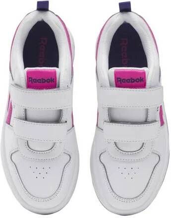 Reebok Classics Royal Prime 2.0 KC sneakers wit fuchsia paars Jongens Meisjes Imitatieleer 29