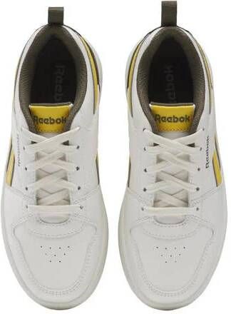 Reebok Classics Royal Prime 2.1 sneakers ecru geel donkergroen Jongens Meisjes Imitatieleer 36