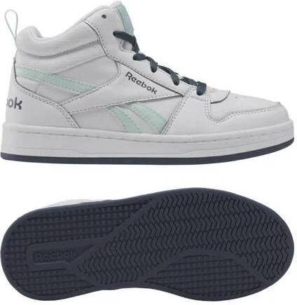 Reebok Classics Royal Prime 2.2 sneakers wit lichtgroen zwart Jongens Meisjes Imitatieleer 31