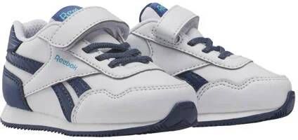 Reebok Classics Royal Prime Jog 3.0 sneakers wit donkerblauw Jongens Meisjes Imitatieleer 26