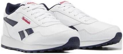 Reebok Classics Royal Prime sneakers wit donkerblauw rood Jongens Meisjes Imitatieleer 36