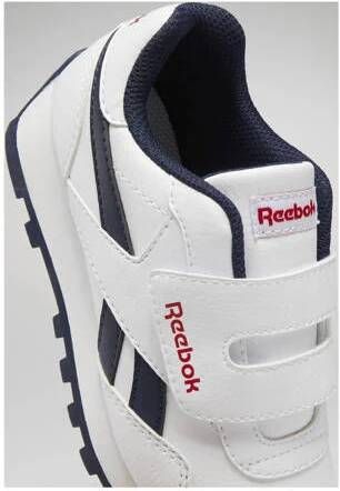 Reebok Classics Royal Prime sneakers wit donkerblauw rood Jongens Meisjes Imitatieleer 30.5