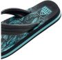 Reef Kids Ahi Aquifer Palm Jongens Slippers Blauw - Thumbnail 7