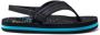 Reef Little Ahi teenslippers met hielbandje donkerblauw Textiel 24 - Thumbnail 3
