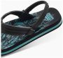 Reef Little Ahi teenslippers zwart aqua Jongens 23 - Thumbnail 10
