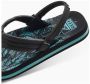 Reef Little Ahi teenslippers zwart aqua Jongens 23 - Thumbnail 8