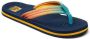 Reef Kids Ahi Sun and Ocean teenslippers blauw oranje - Thumbnail 3