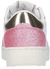 Replay Epic Jr sneakers wit roze Meisjes Imitatieleer Meerkleurig 28