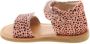 Shoesme CS22S010-B leren sandalen met dierenprint roze Meisjes Leer Dierenprint 24 - Thumbnail 8