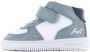 Shoesme Baby Babysneakers Blue White Orange Leer - Thumbnail 15