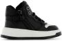 Shoesme sneakers zwart wit Jongens Imitatieleer Meerkleurig 26 - Thumbnail 4