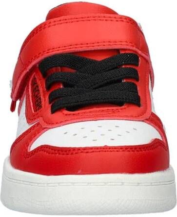 Skechers Quik Street sneakers rood wit Jongens Imitatieleer Meerkleurig 27