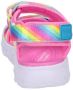 Skechers Hypno-Flash Rainbow Lights Meisjes Sandalen Multi - Thumbnail 5