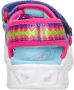 Skechers S-Lights Miss Vibrant sandalen met lichtgevende zool roze multi - Thumbnail 9