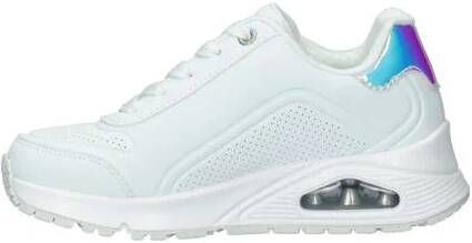 Skechers Uno chunky sneakers wit Meisjes Imitatieleer Effen 29