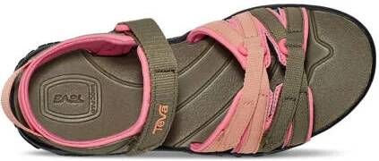 Teva sandalen olijfgroen roze Meisjes Textiel 29 30