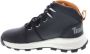 Timberland Brooklyn City Mid Hoge sneakers Leren Sneaker Zwart - Thumbnail 6