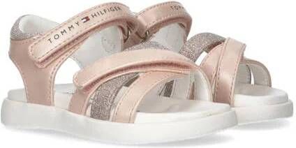 Tommy Hilfiger sandalen lichtroze metallic Meisjes Imitatieleer Meerkleurig 20