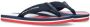 Tommy Hilfiger teenslippers donkerblauw Jongens Polyester 36 - Thumbnail 8