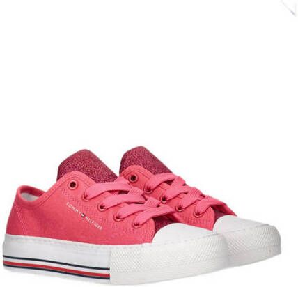 Tommy Hilfiger sneakers roze Meisjes Textiel Effen 30