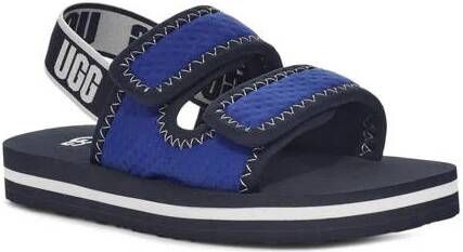 Ugg Lennon sandalen donkerblauw Jongens Textiel Logo 35