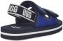 Ugg Lennon sandalen donkerblauw Jongens Textiel Logo 32.5 - Thumbnail 3