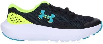 Under Armour GGS Surge 4 fitness schoenen zwart aqua geel Jongens Meisjes Mesh 39