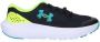 Under Armour GGS Surge 4 fitness schoenen zwart aqua geel Mesh 36.5 - Thumbnail 3