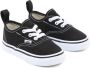 Vans Authentic Elastic Lace sneakers zwart wit Textiel 23.5 - Thumbnail 3