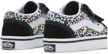Vans Old Skool Leopard Glitter V-Animal Pop sneakers zwart multi Jongens Meisjes Textiel 22