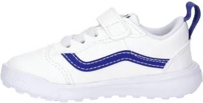 Vans UltraRange 66 V sneakers ecru blauw wit Jongens Meisjes Leer Meerkleurig 25
