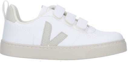 Veja V-10 sneakers wit Jongens Meisjes Imitatieleer Logo 28