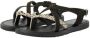 VINGINO Coco leren sandalen met dierenprint zwart wit Meisjes Leer Dierenprint 30 - Thumbnail 3