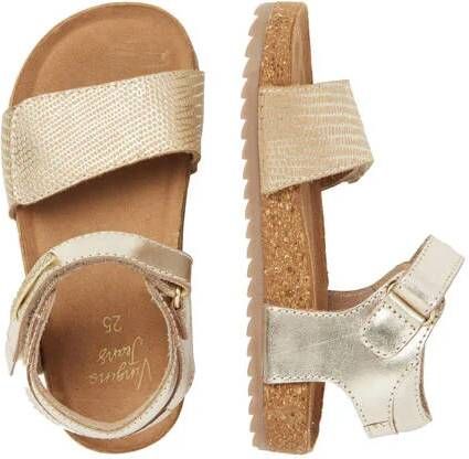 VINGINO Demi ll leren sandalen goud beige Meisjes Leer Meerkleurig 32