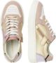 VINGINO Lilly Low leren sneakers beige lila Paars Meisjes Leer Meerkleurig 28 - Thumbnail 4