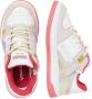 VINGINO Nadia leren sneakers wit roze Meisjes Leer Meerkleurig 26 - Thumbnail 3