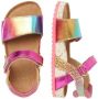 VINGINO Naomi leren sandalen roze multi Leer Meerkleurig 28 - Thumbnail 10